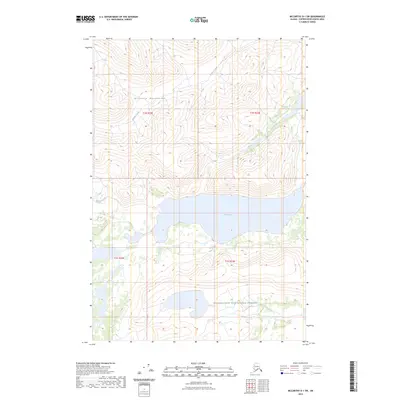 2023 Map of McCarthy D-1 SW, 2023 Print