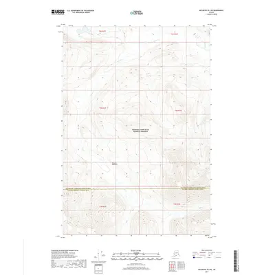2017 Map of McCarthy D-2 NE, 2017 Print
