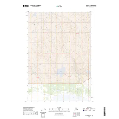 2023 Map of McCarthy D-2 SW, 2023 Print
