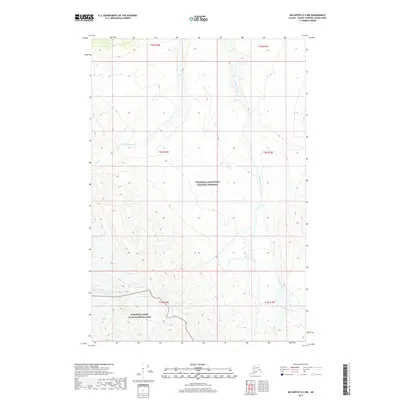 2017 Map of McCarthy D-3 NW, 2017 Print