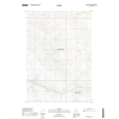 2017 Map of McCarthy D-4 NE, 2017 Print