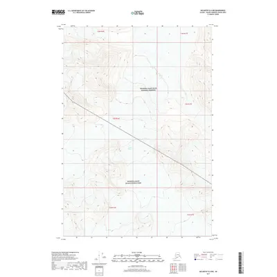 2017 Map of McCarthy D-4 NW, 2017 Print