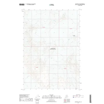 2017 Map of McCarthy D-4 SW, 2017 Print