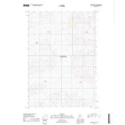 2017 Map of McCarthy D-5 SE, 2017 Print