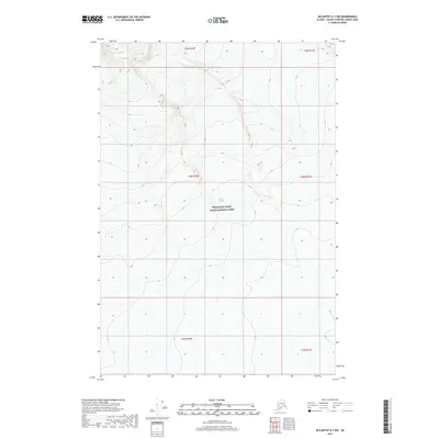 2017 Map of McCarthy D-7 NW, 2017 Print