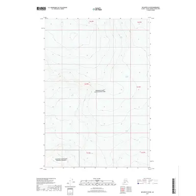 2017 Map of McCarthy D-8 NW, 2017 Print