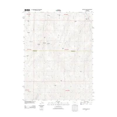 2013 Map of McCarthy Gulch, 2013 Print