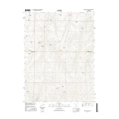 2016 Map of McCarthy Gulch, 2016 Print