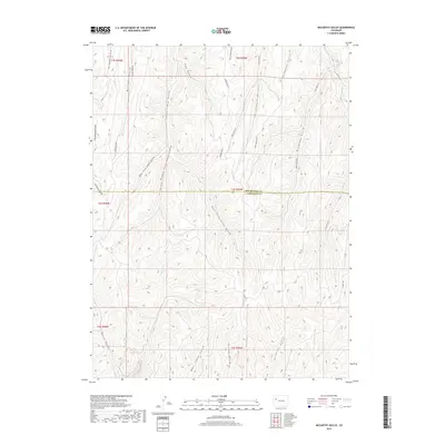 2019 Map of McCarthy Gulch, 2019 Print