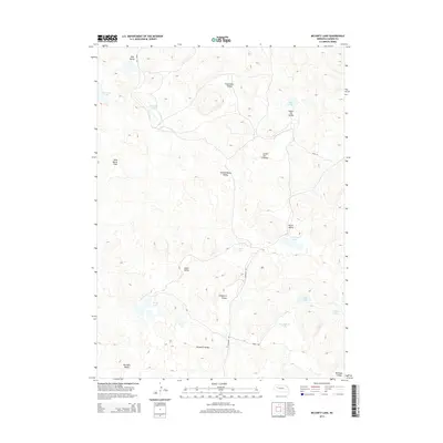 2014 Map of McCarty Lake, 2014 Print