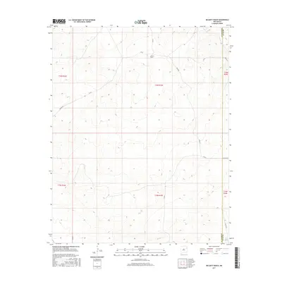 2017 Map of McCarty Ranch, 2017 Print