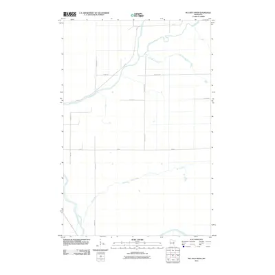 2010 Map of McCarty River, 2010 Print