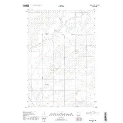 2019 Map of McCarty River, 2019 Print