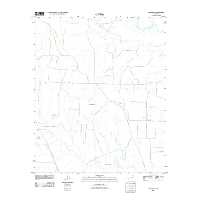 2011 Map of McCaskill, 2011 Print