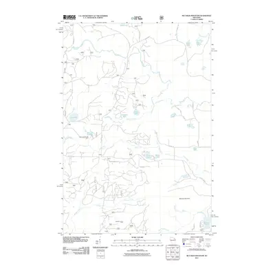 2011 Map of McCaslin Mountain, 2011 Print
