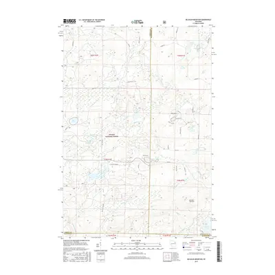 2015 Map of McCaslin Mountain, 2015 Print