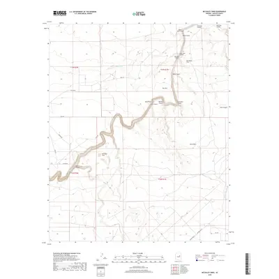 2018 Map of McCauley Sinks, 2018 Print
