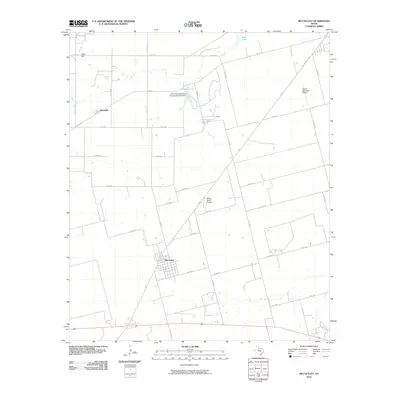 2010 Map of McCaulley, 2010 Print