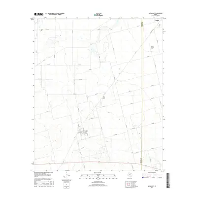 2016 Map of McCaulley, 2016 Print