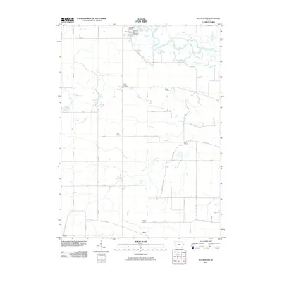 2010 Map of McCausland, 2010 Print