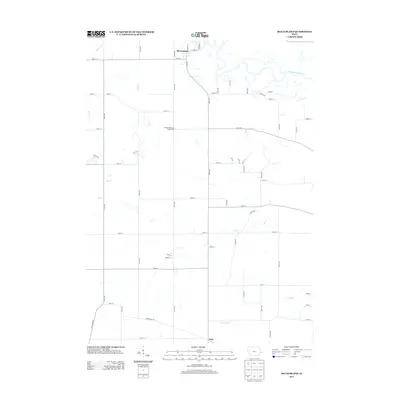 2013 Map of McCausland, 2013 Print