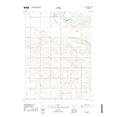 2018 Map of McCausland, 2018 Print