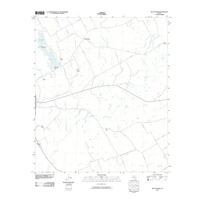 2010 Map of McClanahan, 2010 Print