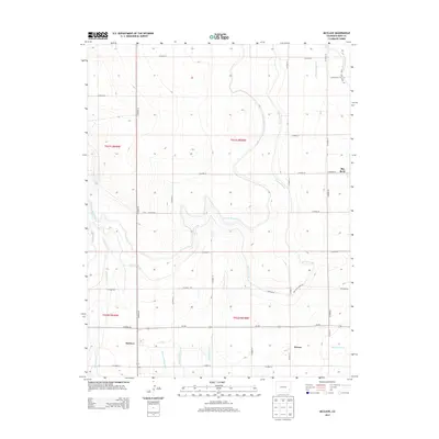 2013 Map of McClave, 2013 Print