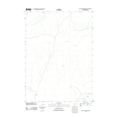 2012 Map of McCleary Reservoir, 2012 Print