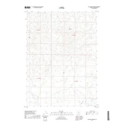 2017 Map of McCleary Reservoir, 2017 Print