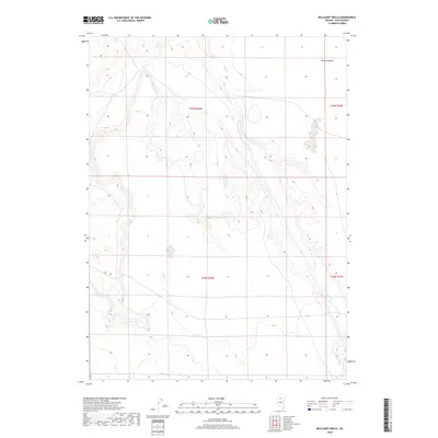 2018 Map of McCleary Wells, 2018 Print