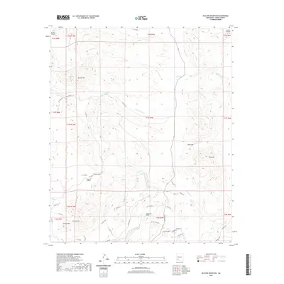 2020 Map of McClede Mountain, 2020 Print