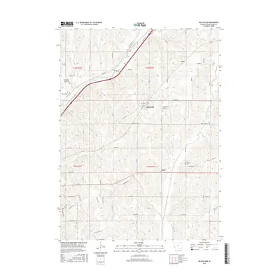 2015 Map of McClelland, 2015 Print