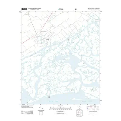 2011 Map of McClellanville, 2011 Print