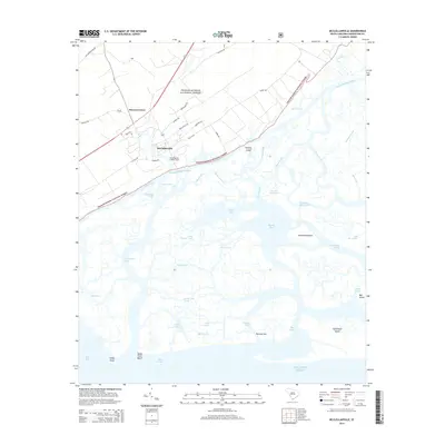 2014 Map of McClellanville, 2014 Print