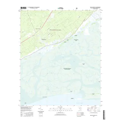 2017 Map of McClellanville, 2017 Print