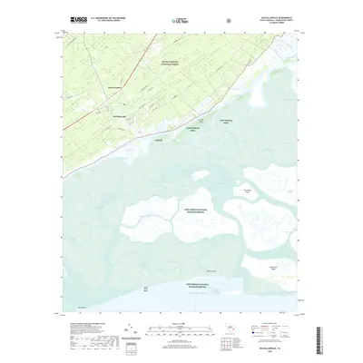 2020 Map of McClellanville, 2020 Print