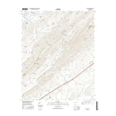 2016 Map of McCloud, 2016 Print