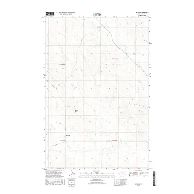 2017 Map of McCloud, 2017 Print