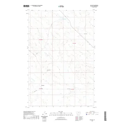 2020 Map of McCloud, 2020 Print