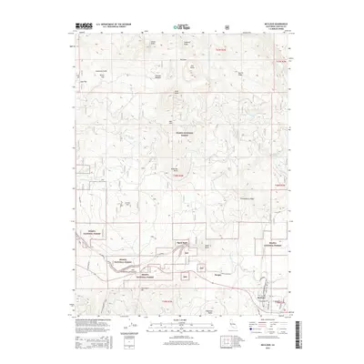 2015 Map of McCloud, 2015 Print