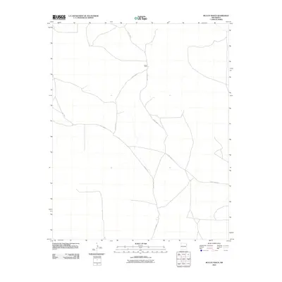 2010 Map of McCloy Ranch, 2010 Print