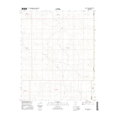 2017 Map of McCloy Ranch, 2017 Print