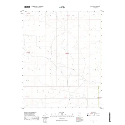 2020 Map of McCloy Ranch, 2020 Print