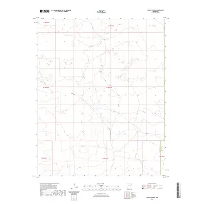 2023 Map of McCloy Ranch, 2023 Print