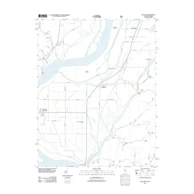 2012 Map of McClure, 2012 Print