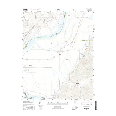 2015 Map of McClure, 2015 Print