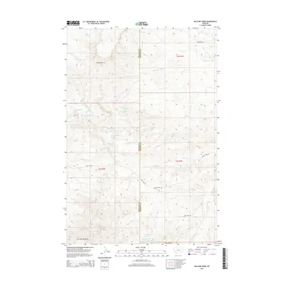 2014 Map of McClure Creek, 2014 Print