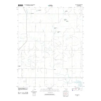 2010 Map of McClure, 2010 Print