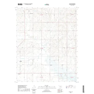 2018 Map of McClure, 2018 Print